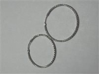 Orecchini Domar Donna Cerchi argento 925 diamantati in Argento ORAR-514-280